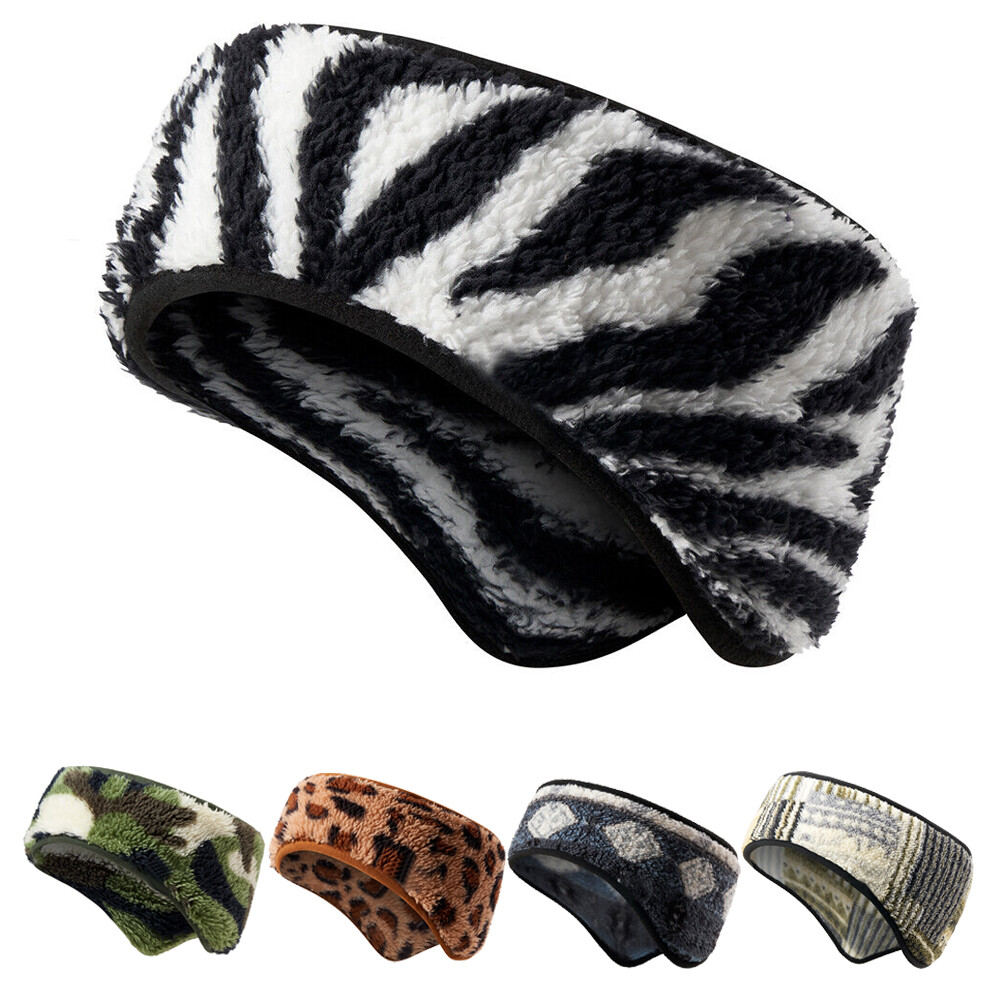 Fleece Ear Warmer Band - Men Women Winter Soft Fleece Headwrap