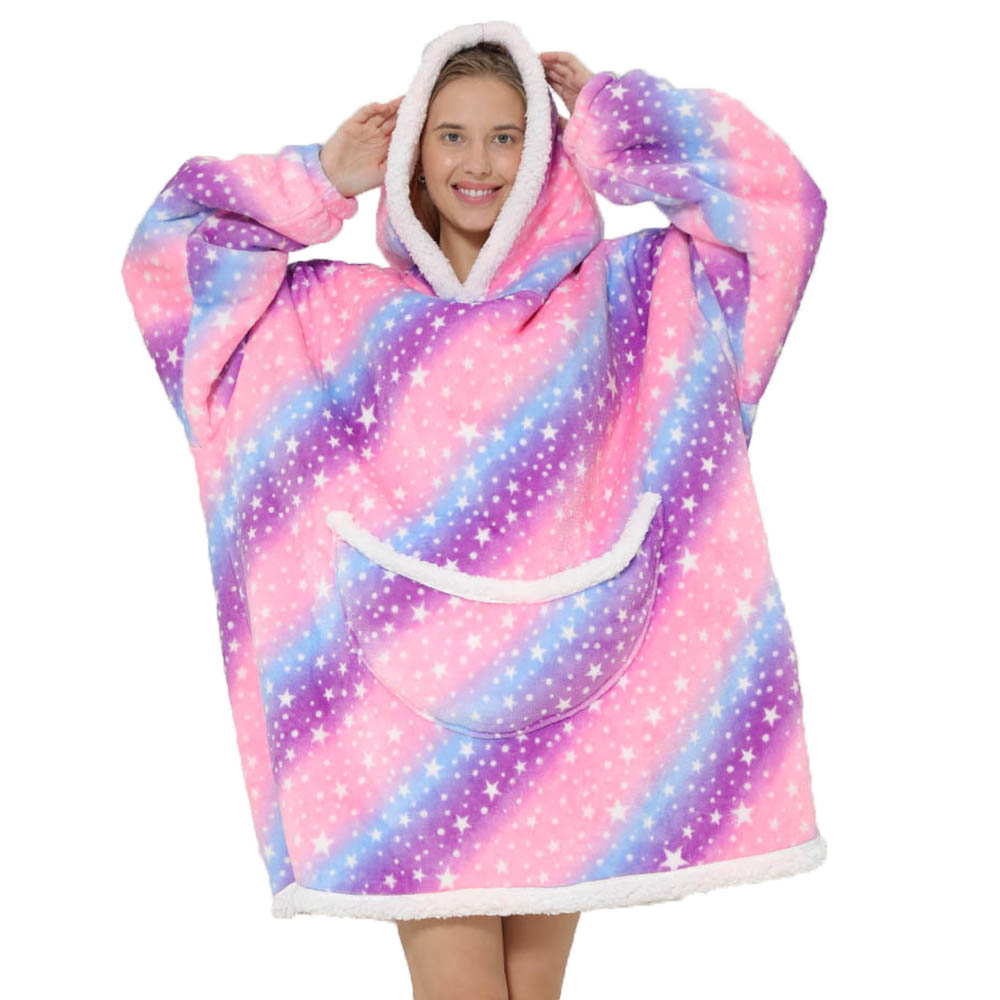 Lazy Hoodie Blanket Oversized  – Sherpa Hoodie Fleece Bewertung und Preis