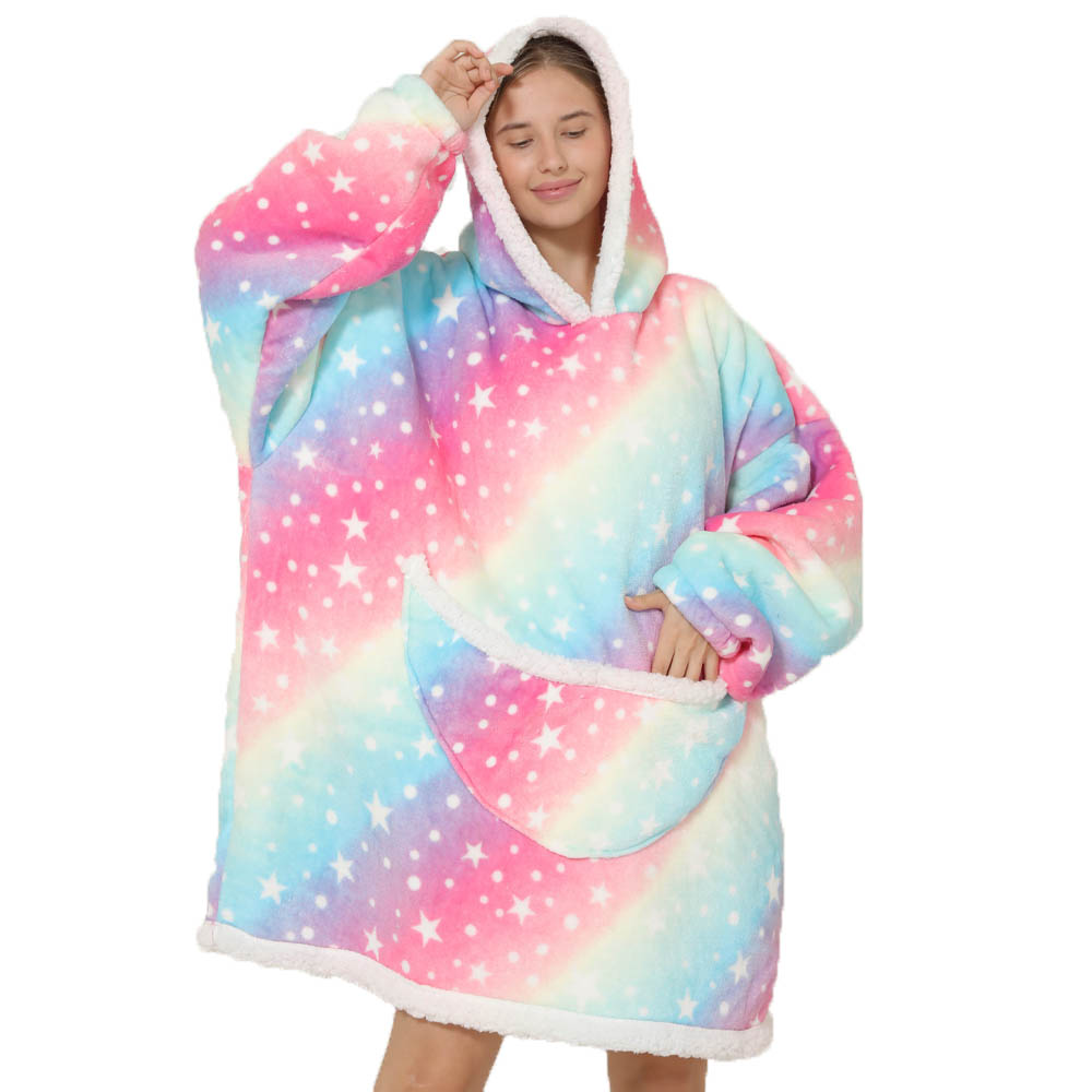 Lazy Hoodie Blanket Oversized  – Sherpa Hoodie Fleece Bewertung und Preis