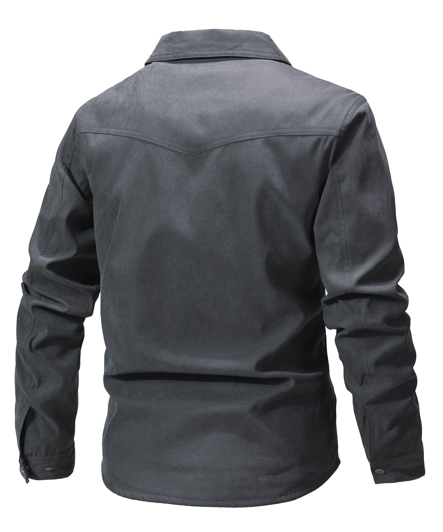Men's Jackets Spring Flannel L – Flannel Shirt Lined Bewertung und Preis