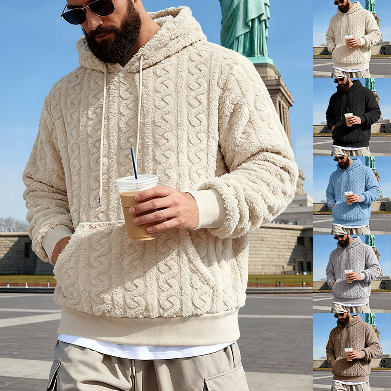 Men's Fleece Hoodie Winter War – Sherpa Hoodie Fleece Bewertung und Preis