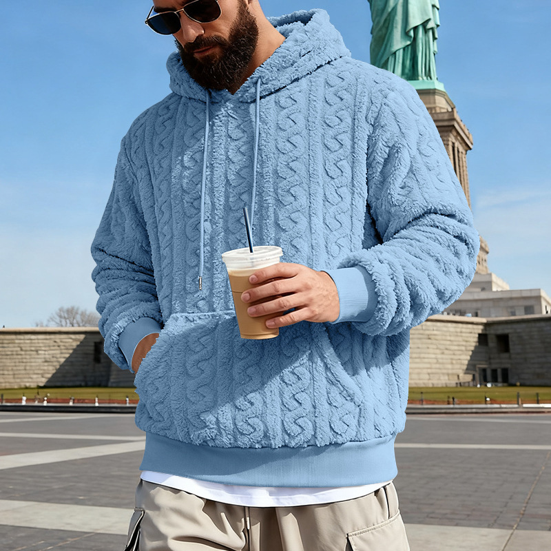 Men's Fleece Hoodie Winter War – Sherpa Hoodie Fleece Bewertung und Preis