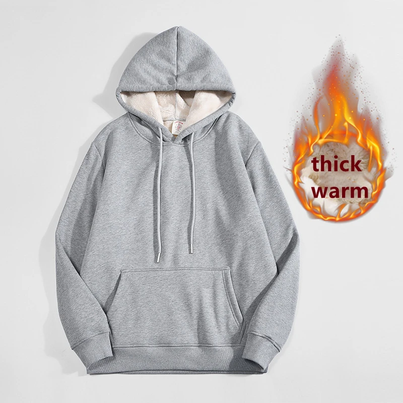 High Quality Gray Thicken Flee – Sherpa Hoodie Fleece Bewertung und Preis