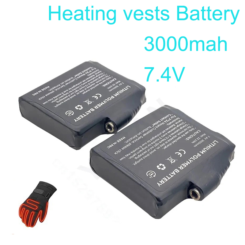 Gloves Battery 7.4V 3000mah Po – Heated Vest Battery Bewertung und Preis