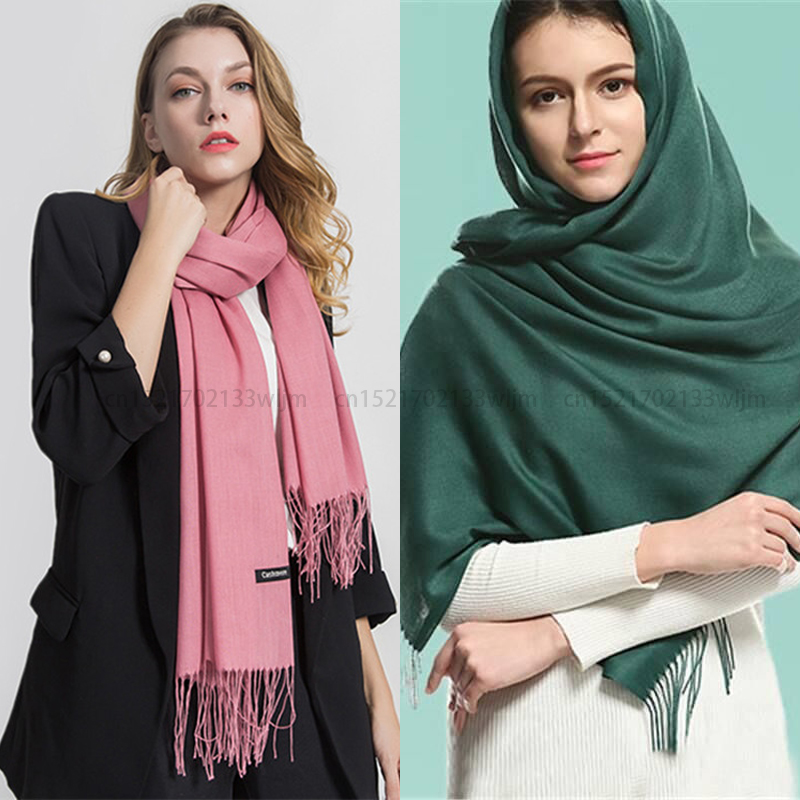 2024 Fashion Winter Women Scar – Cashmere Pashmina Wrap Bewertung und Preis