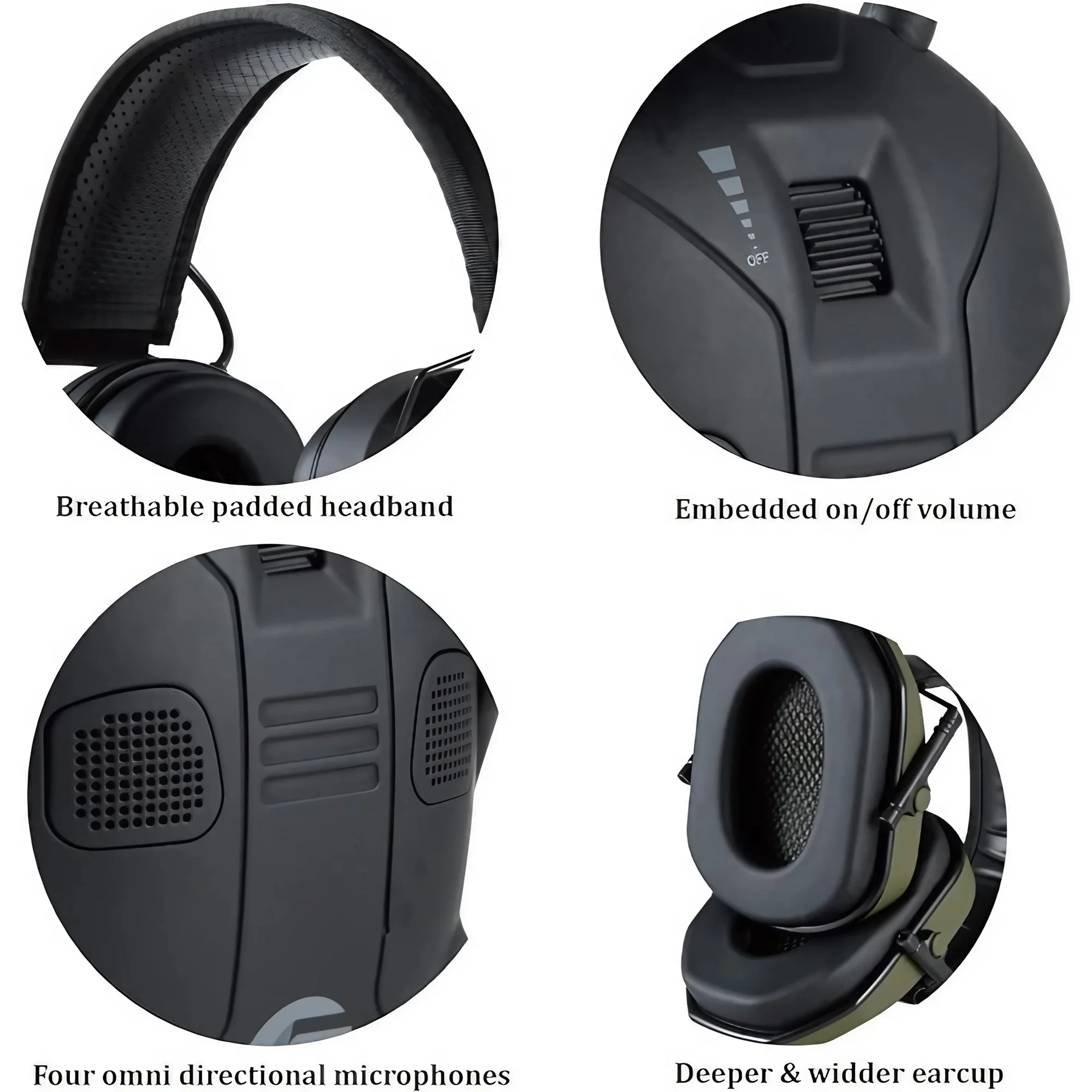 Foldable Electronic Noise Canc – Earmuffs Foldable Bewertung und Preis
