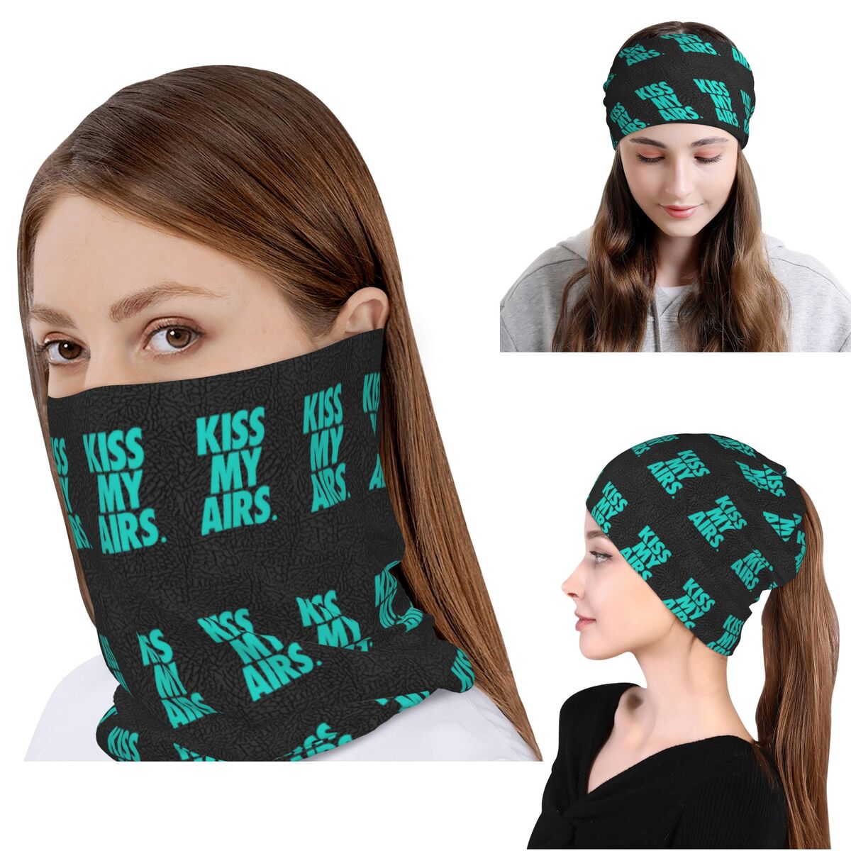 Kiss My Airs X Atmos Bandana N – Knit Beanie Hat Warm Bewertung und Preis