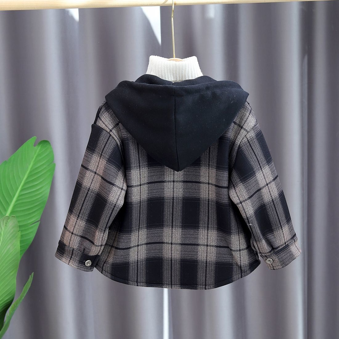 2025 New Boys Autumn Winter Fl – Flannel Shirt Lined Bewertung und Preis