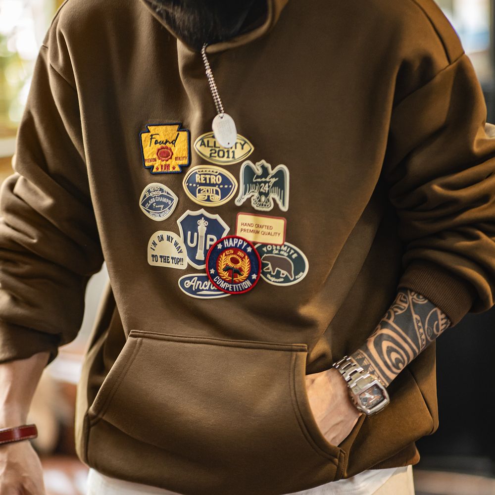 Maden Vintage Men's Embroidere – Sherpa Hoodie Fleece Bewertung und Preis