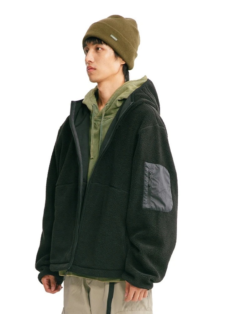 Mens Hoodie Autumn Winter Cott – Sherpa Hoodie Fleece Bewertung und Preis