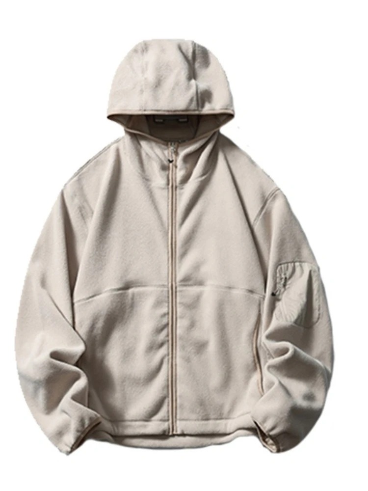 Mens Hoodie Autumn Winter Cott – Sherpa Hoodie Fleece Bewertung und Preis