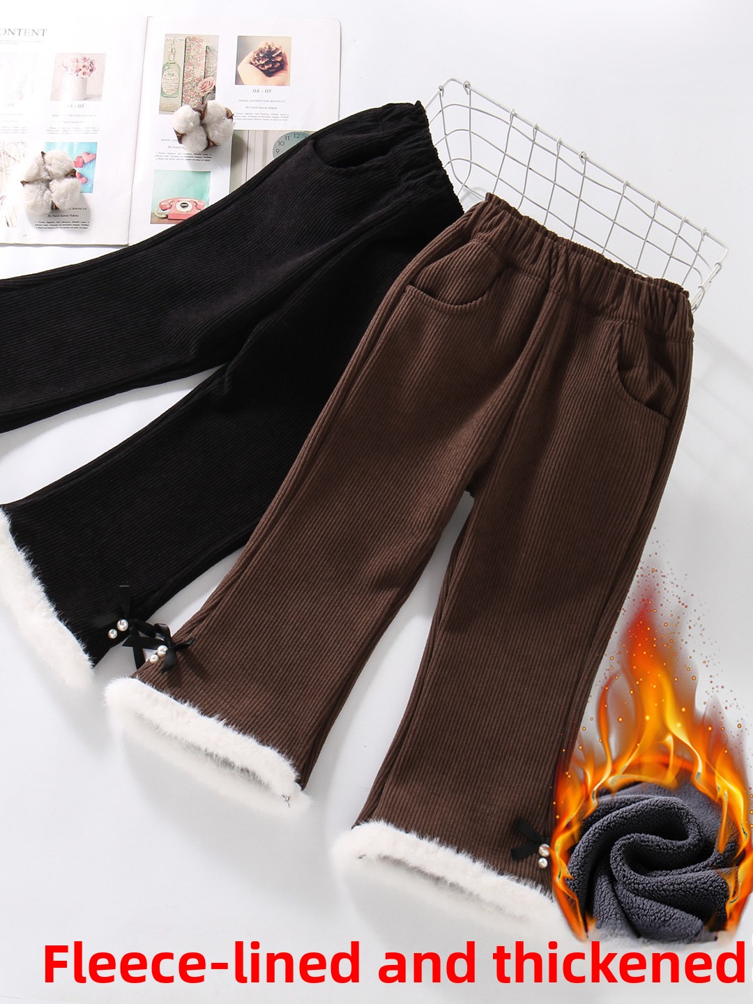 Thiened Fce Children's Bell Bo – Corduroy Pant Warm Bewertung und Preis