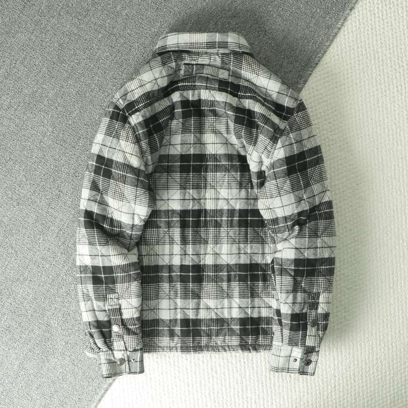 Fall Winter Men's Plaid Flanne – Flannel Shirt Lined Bewertung und Preis