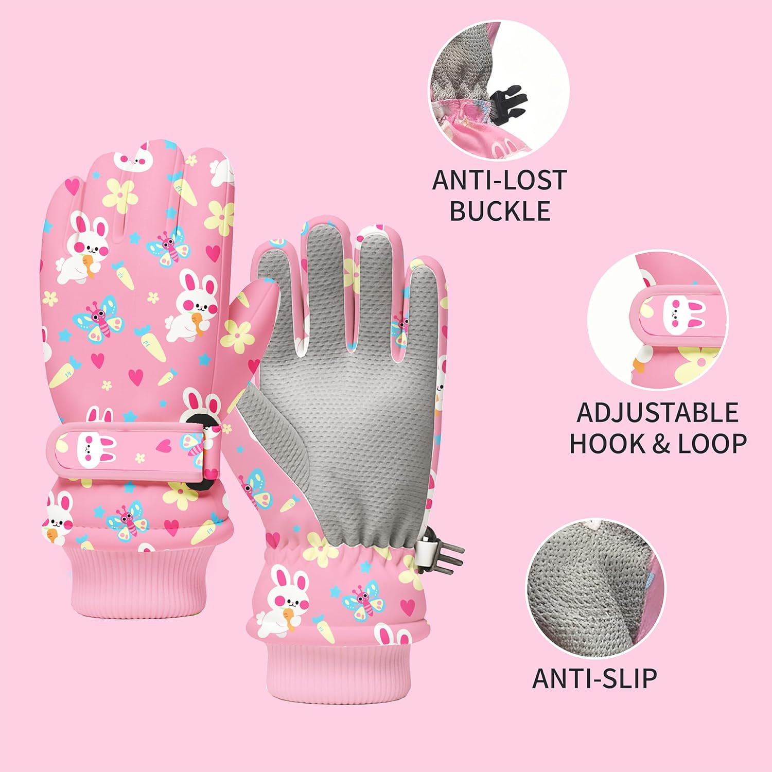 Kids Winter Snow Gloves, Water – Snow Glove Insulated Bewertung und Preis