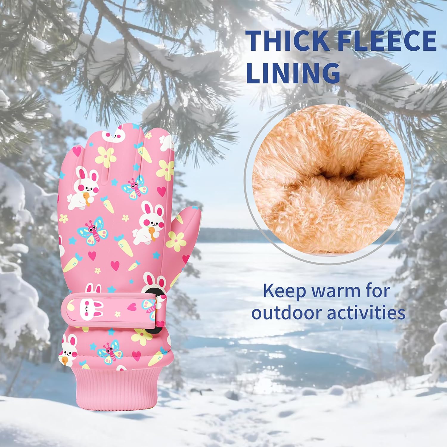 Kids Winter Snow Gloves, Water – Snow Glove Insulated Bewertung und Preis