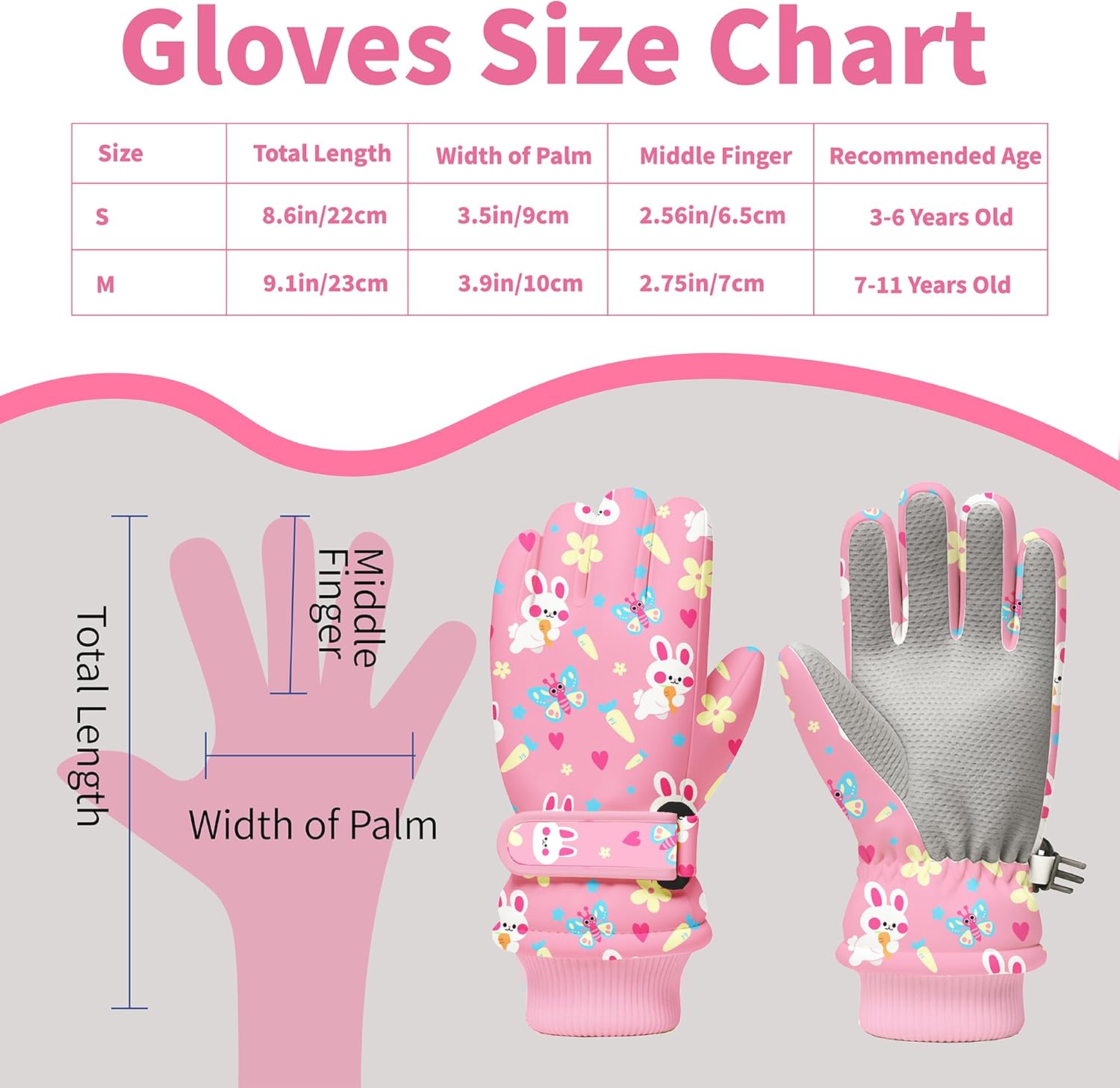 Kids Winter Snow Gloves, Water – Snow Glove Insulated Bewertung und Preis