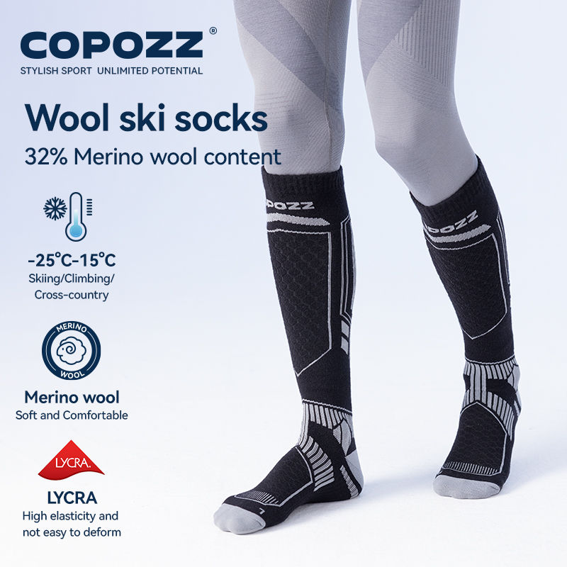COPOZZ Merino Wool Winter Ski  – Thermal Sock Wool Bewertung und Preis