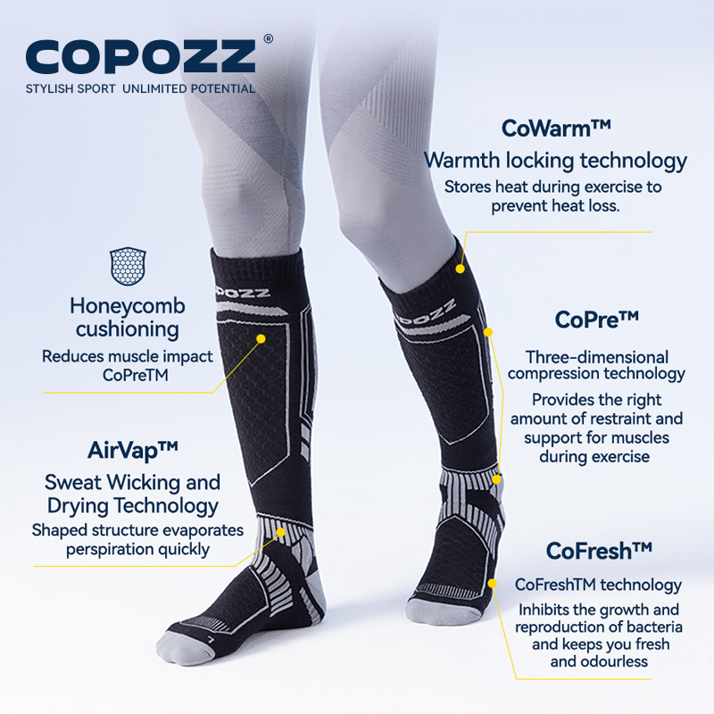 COPOZZ Merino Wool Winter Ski  – Thermal Sock Wool Bewertung und Preis