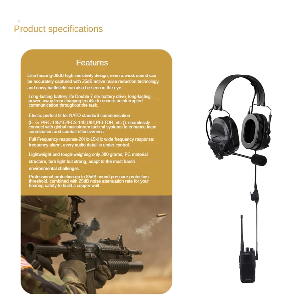 A64I  Headset with Microphone  – Earmuffs Foldable Bewertung und Preis