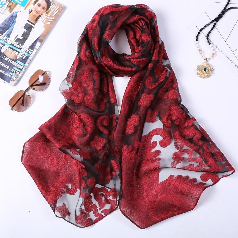 Hot Selling 180*70 Organza Sil – Shawl Wrap Winter Bewertung und Preis
