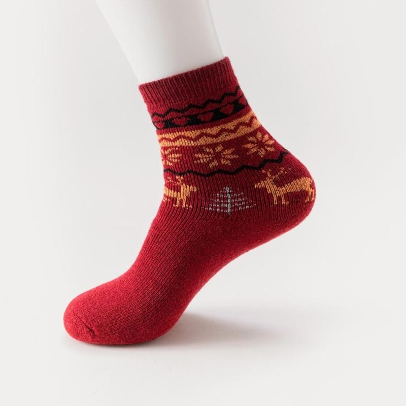 5 Pairs Men's Faux Wool Socks  – Thermal Sock Wool Bewertung und Preis