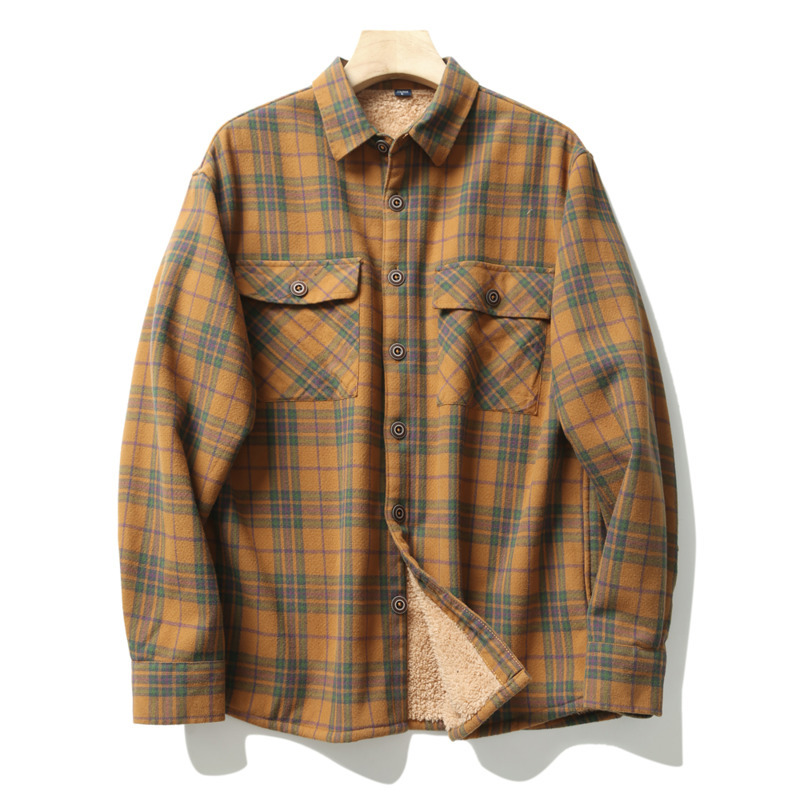 Men's Plaid Flannel Shirts Jac – Flannel Shirt Lined Bewertung und Preis