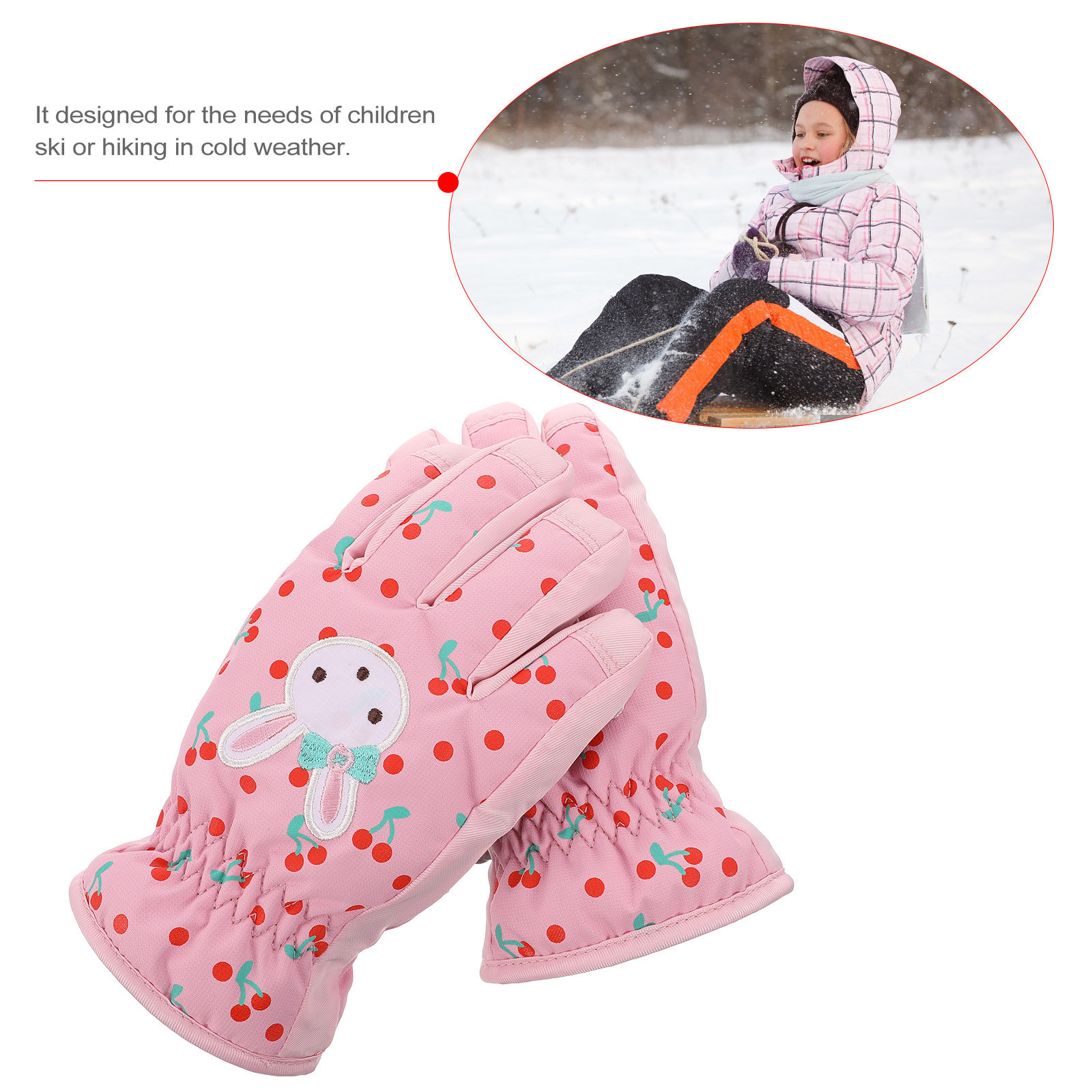 1Pair Children Ski Gloves Wate – Snow Glove Insulated Bewertung und Preis