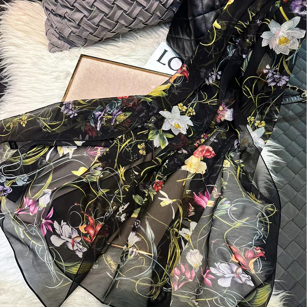 BYSIFA|New Black Pure Silk Wom – Shawl Wrap Winter Bewertung und Preis