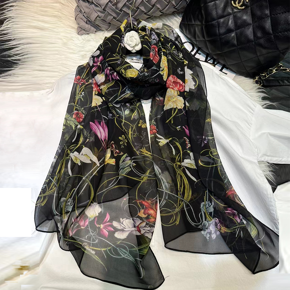 BYSIFA|New Black Pure Silk Wom – Shawl Wrap Winter Bewertung und Preis