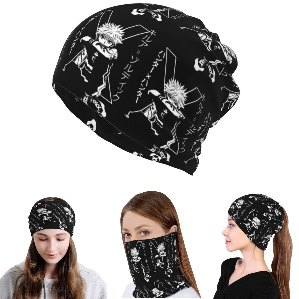 Killua Zoldyck Anime HXH Hunte – Knit Beanie Hat Warm Bewertung und Preis