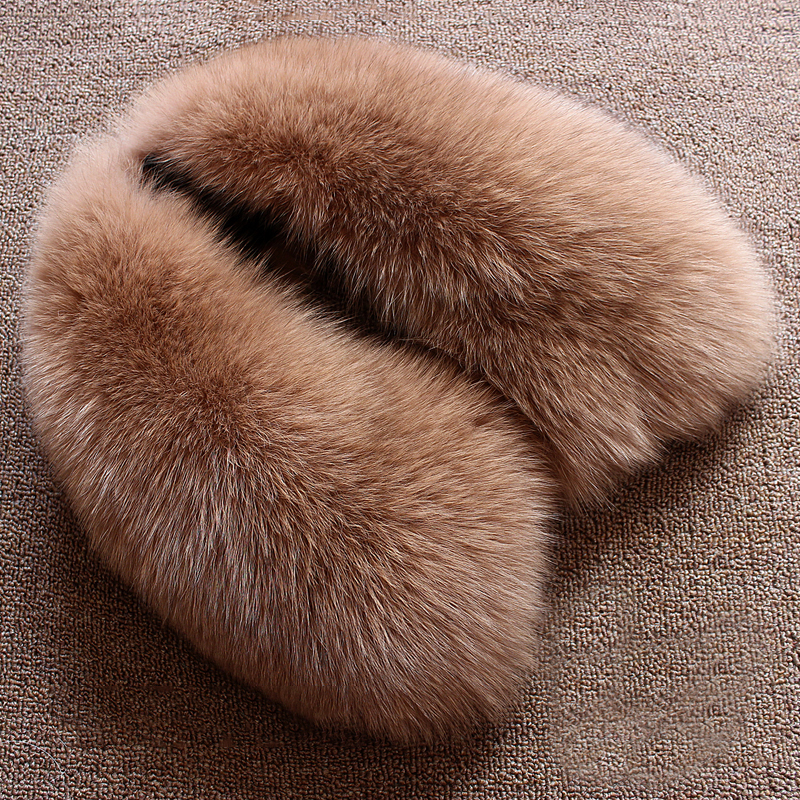 Real wool collar whole fur fox – Wool Scarf Men Bewertung und Preis