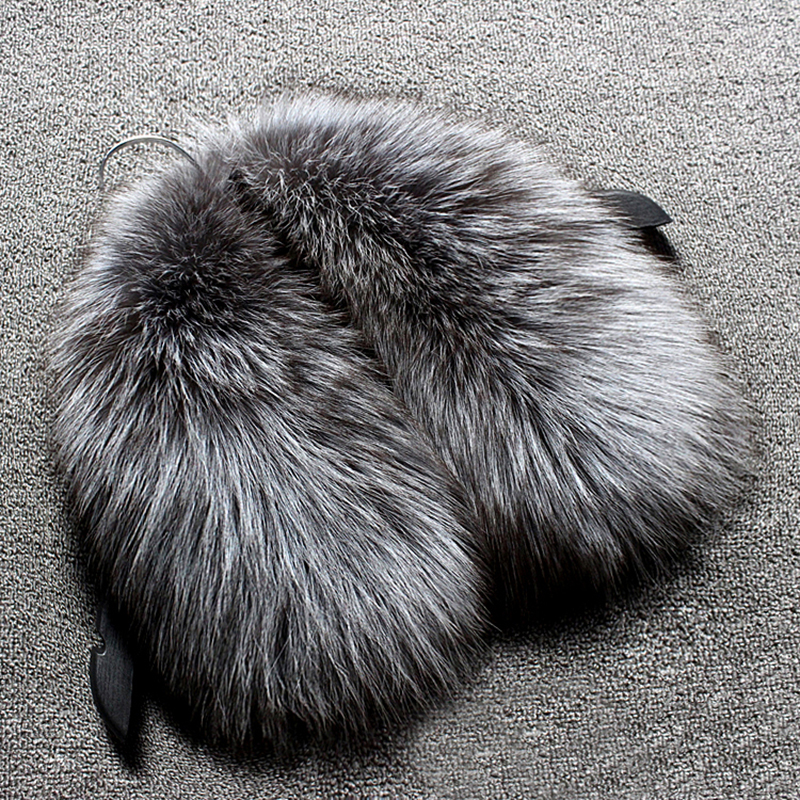 Real wool collar whole fur fox – Wool Scarf Men Bewertung und Preis