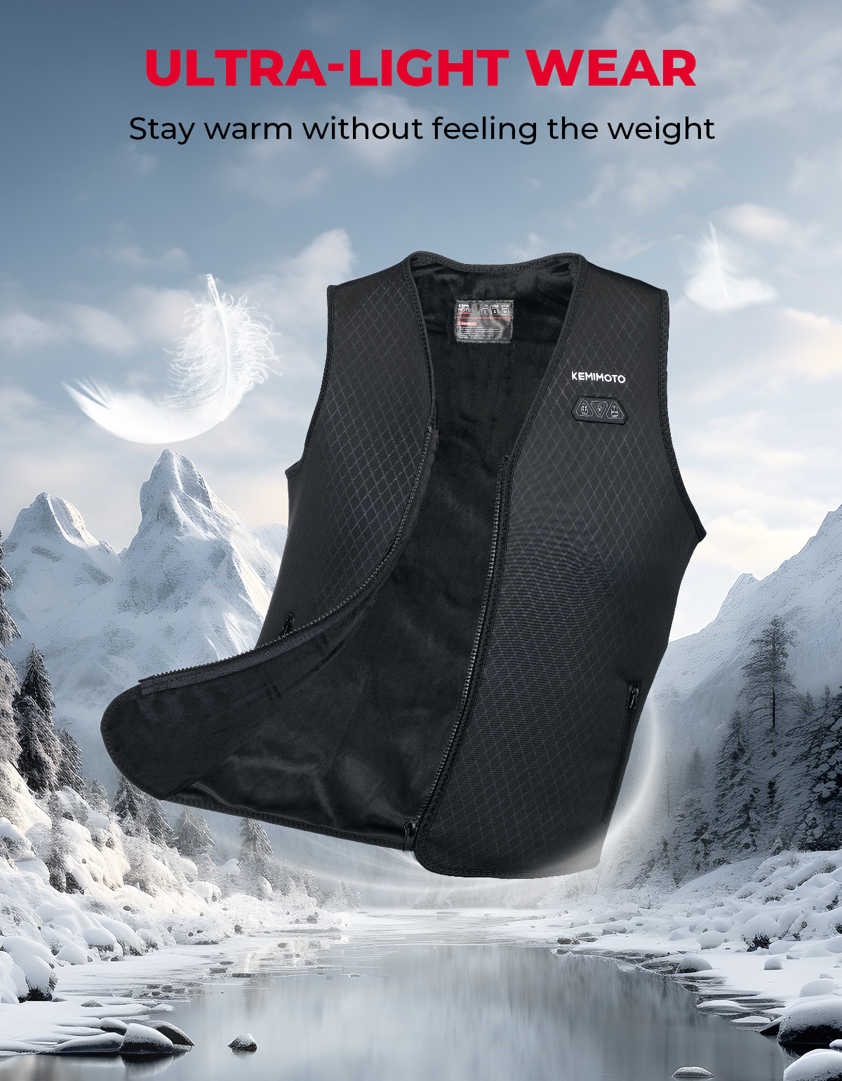 Lightweight Heated Vest USB Po – Heated Vest Battery Bewertung und Preis