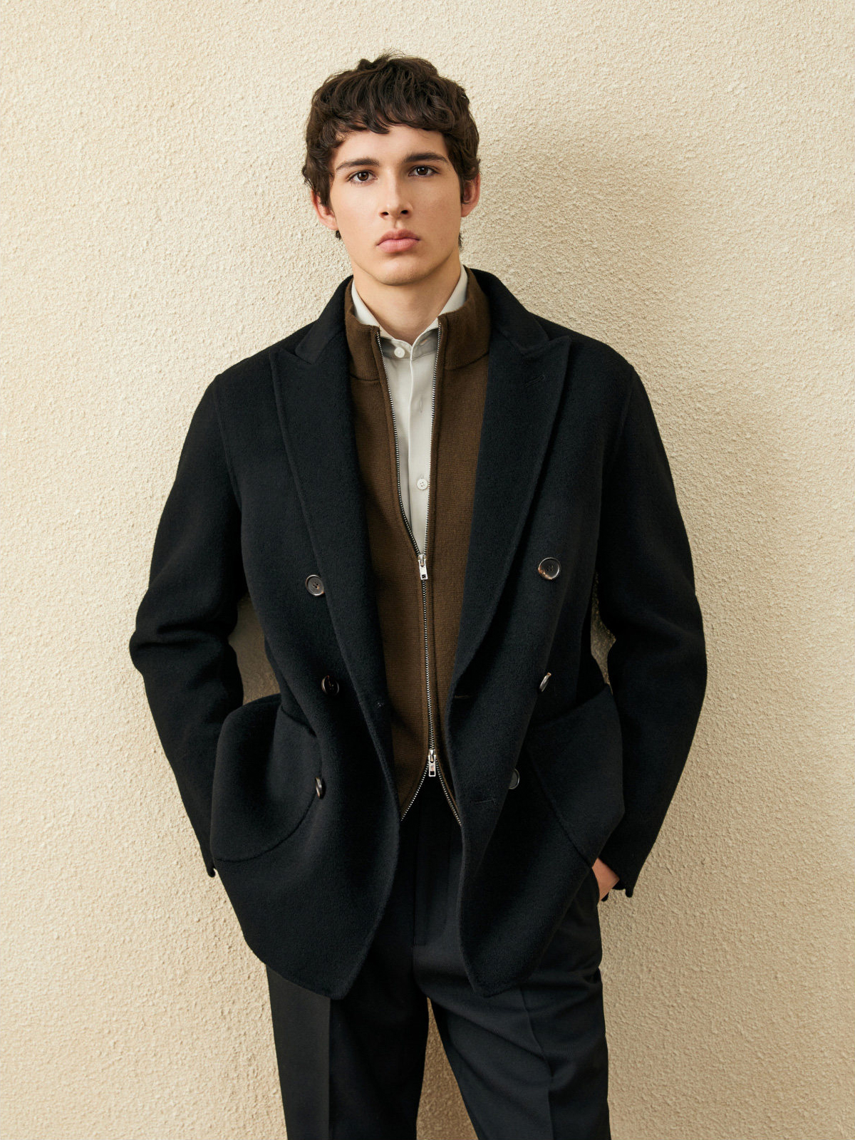 Men‘s 100% Wool Short Coat | B – Wool Coat Peacoat Bewertung und Preis