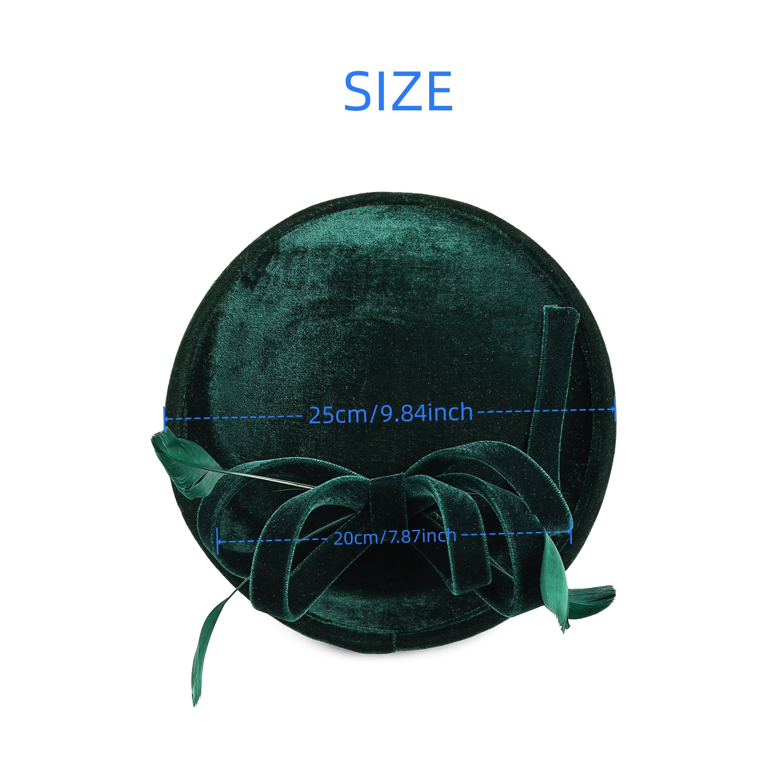 Velour Velvet Fascinator Feath – Winter Headband Fleece Bewertung und Preis