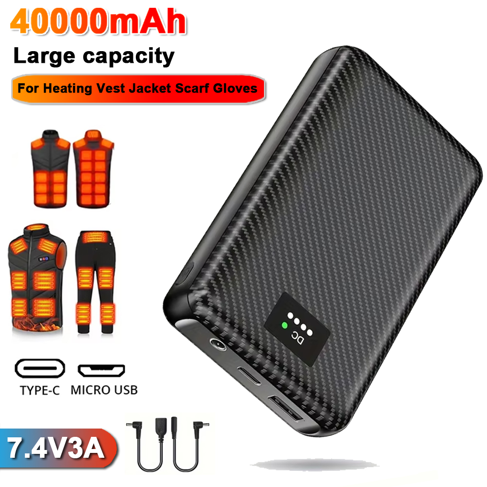 Ranwomen 30000/40000mAh Powerb – Heated Vest Battery Bewertung und Preis