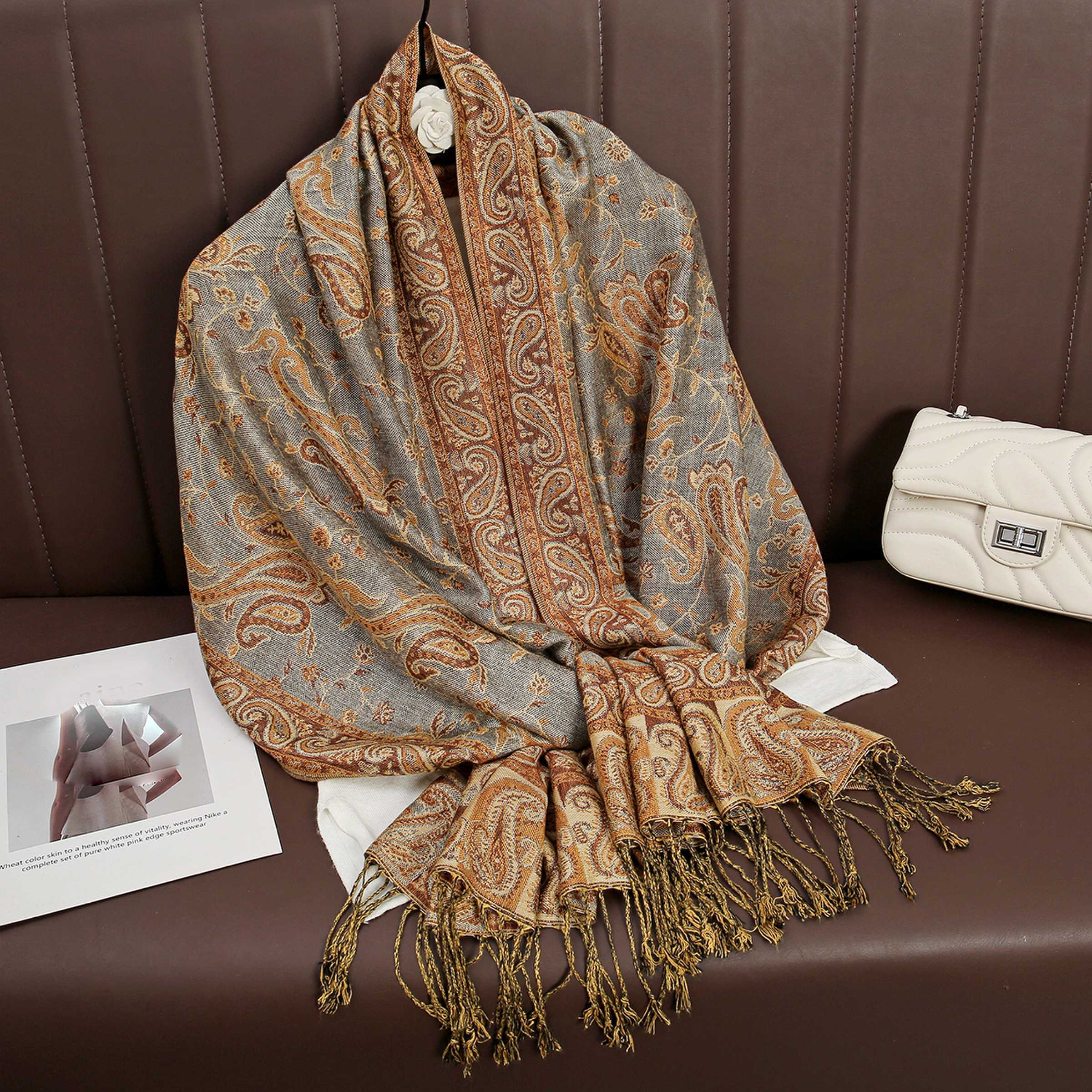 Luxury Brand Autumn Cashmere P – Cashmere Pashmina Wrap Bewertung und Preis