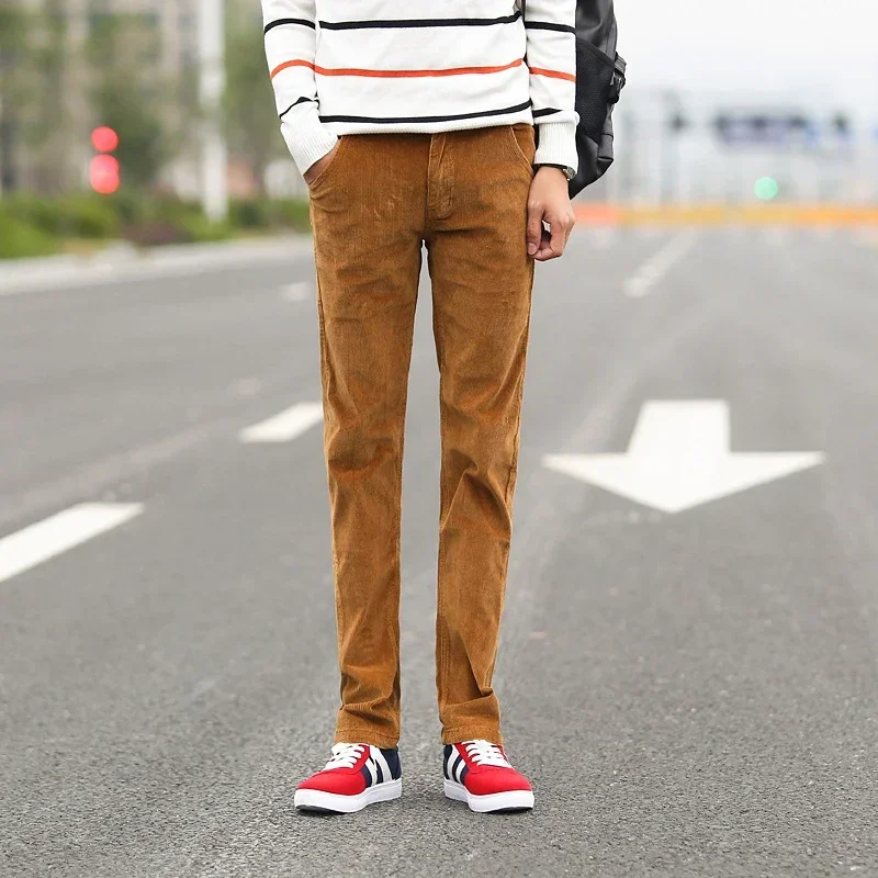 2023 Autumn Winter Men's Casua – Corduroy Pant Warm Bewertung und Preis