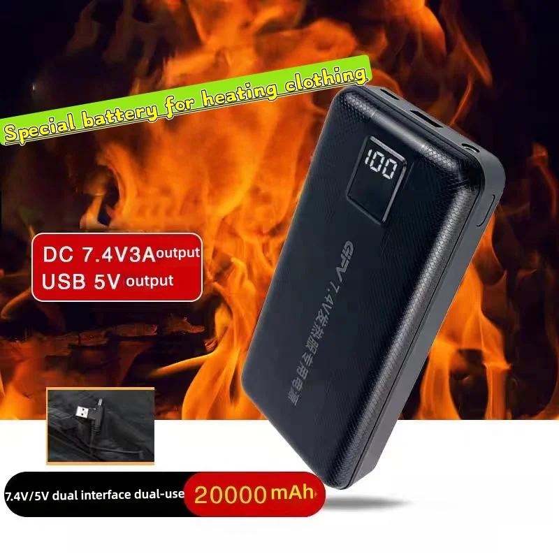 New Large Capacity 7.4V/3A/160 – Heated Vest Battery Bewertung und Preis