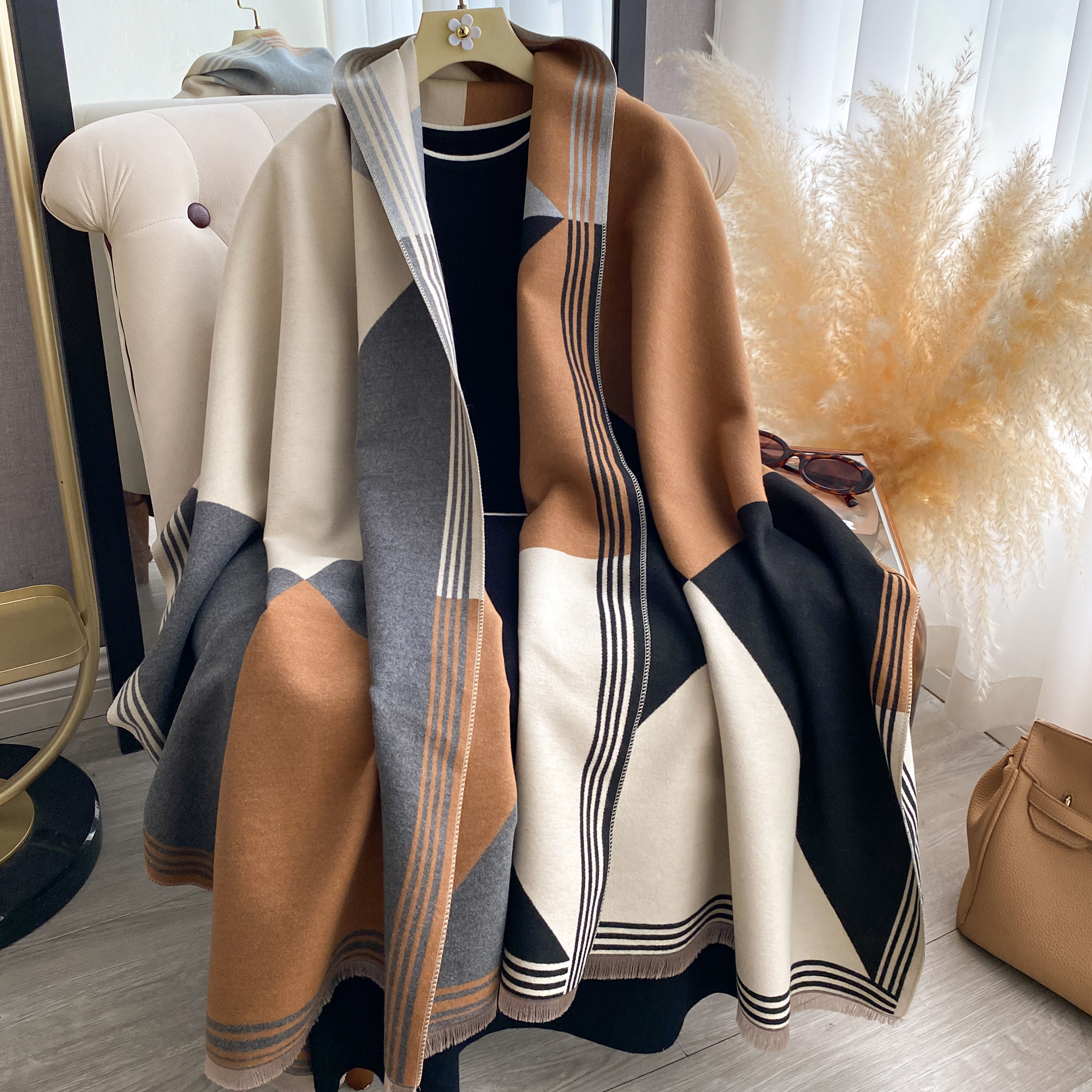 2025 Luxury Winter Cashmere Sc – Cashmere Pashmina Wrap Bewertung und Preis