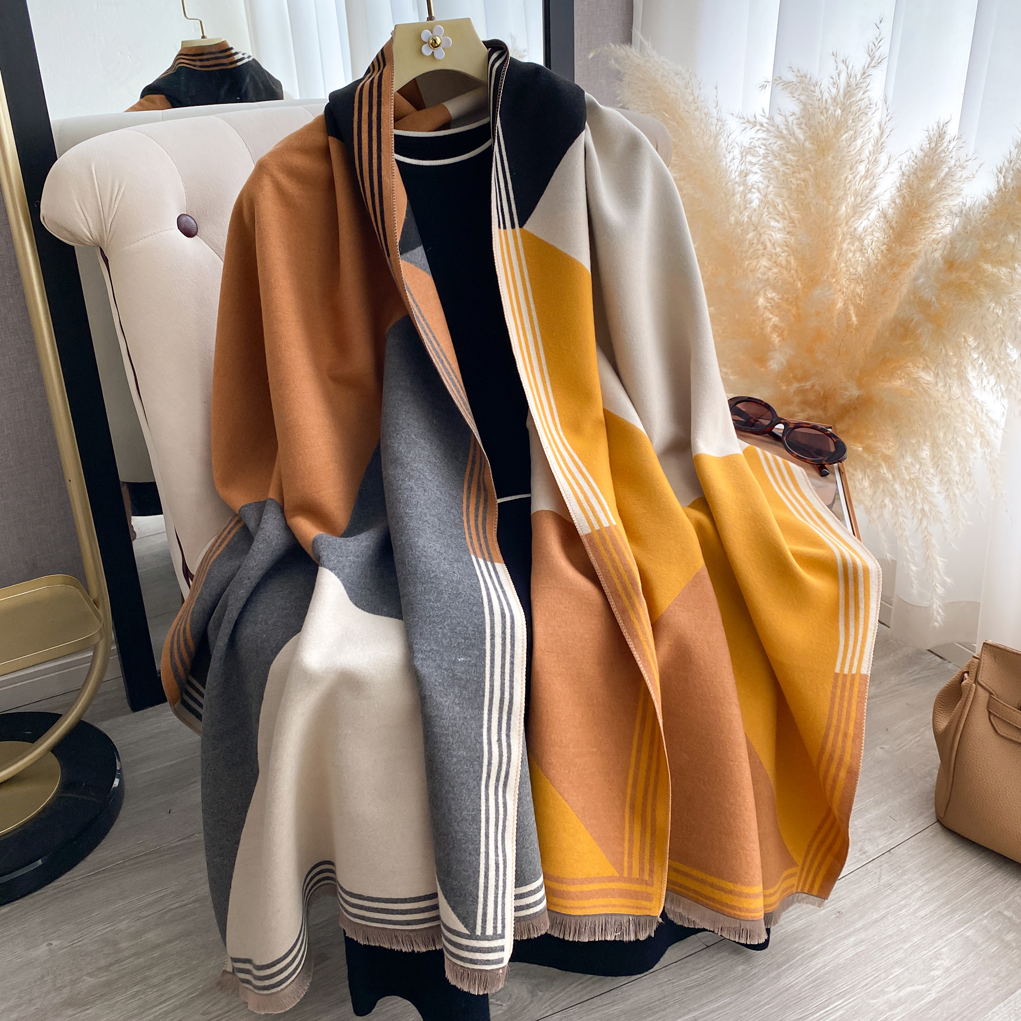 2025 Luxury Winter Cashmere Sc – Cashmere Pashmina Wrap Bewertung und Preis
