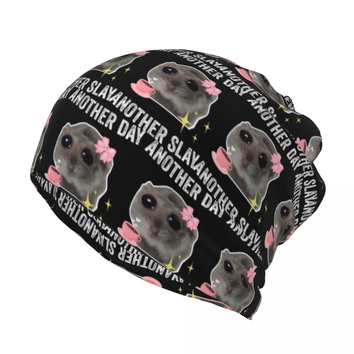 Sad Hamster Another Day Anothe – Knit Beanie Hat Warm Bewertung und Preis
