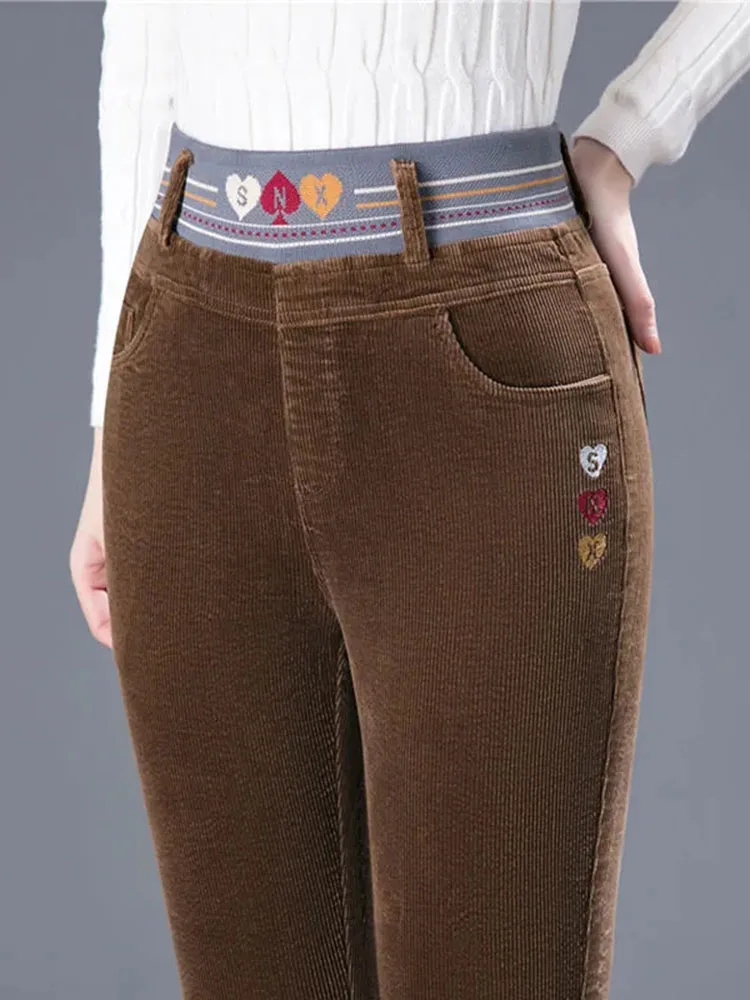 Winter Thicken Plush Lined Pen – Corduroy Pant Warm Bewertung und Preis
