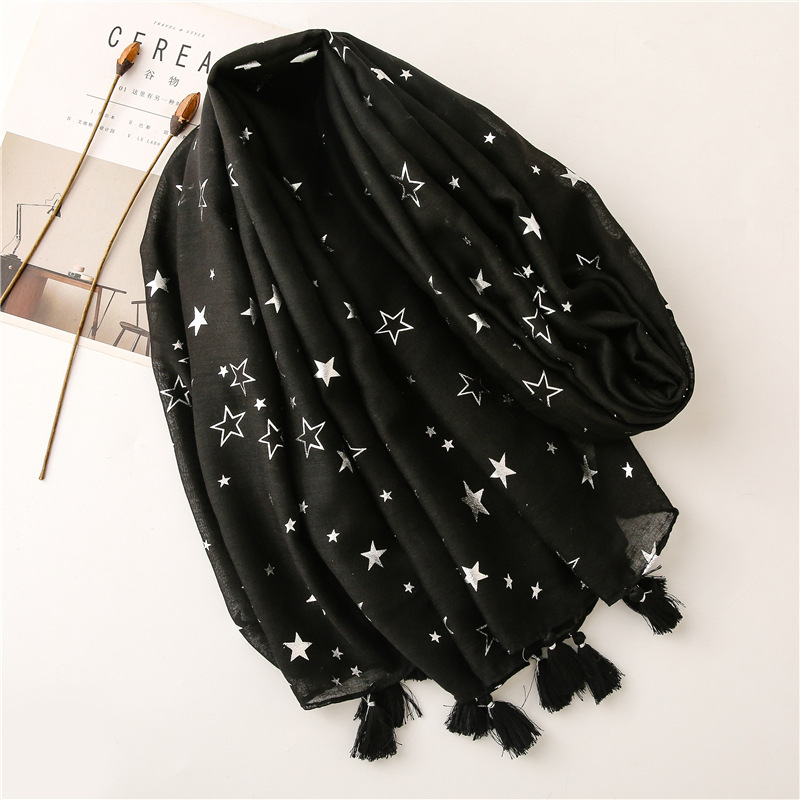2026 Fashion Iron Silver Star  – Shawl Wrap Winter Bewertung und Preis