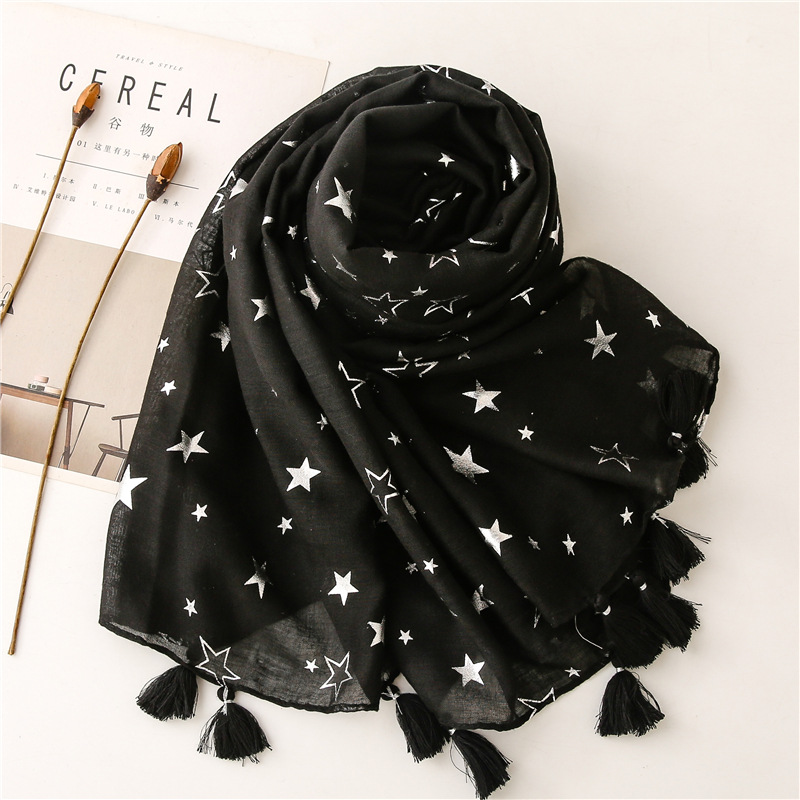 2026 Fashion Iron Silver Star  – Shawl Wrap Winter Bewertung und Preis
