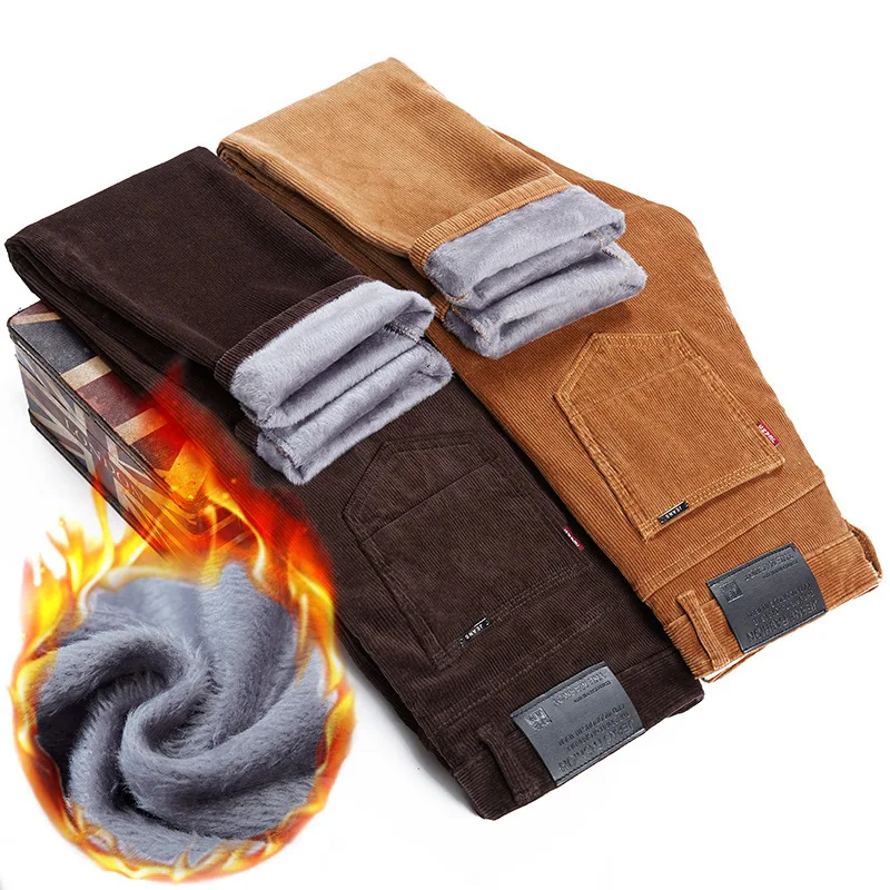 Thickened Fleece Lined Corduro – Corduroy Pant Warm Bewertung und Preis