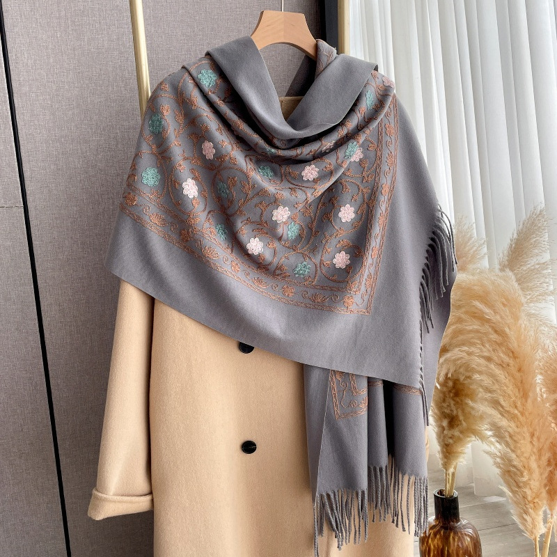 2025 New Embroidery Cashmere S – Cashmere Pashmina Wrap Bewertung und Preis