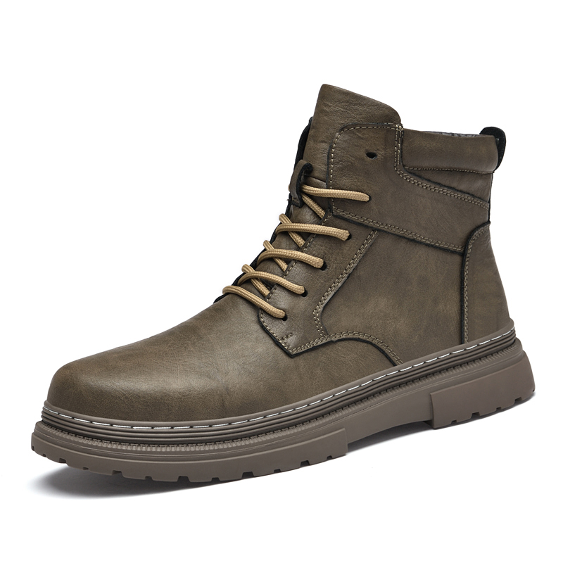 Warm Winter Men Leather Shoes  – Waterproof Winter Boot Bewertung und Preis