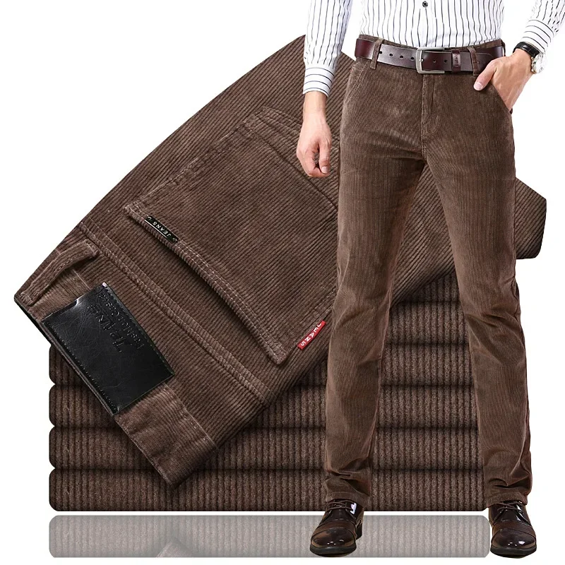 2025 Spring Autumn Men's Cordu – Corduroy Pant Warm Bewertung und Preis