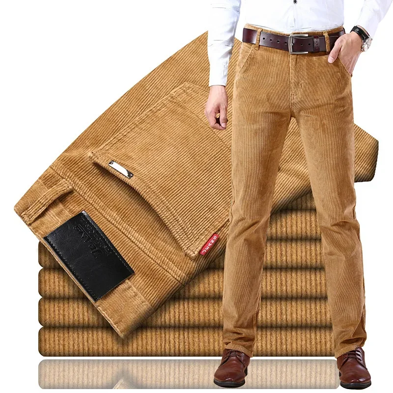 2025 Spring Autumn Men's Cordu – Corduroy Pant Warm Bewertung und Preis
